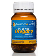 Solutions 4 Health Wild Oregano Oil 60 Capsules